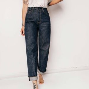 imogene + willie Catherine high rise indigo selvage denim
